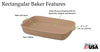 Rectangular Baker